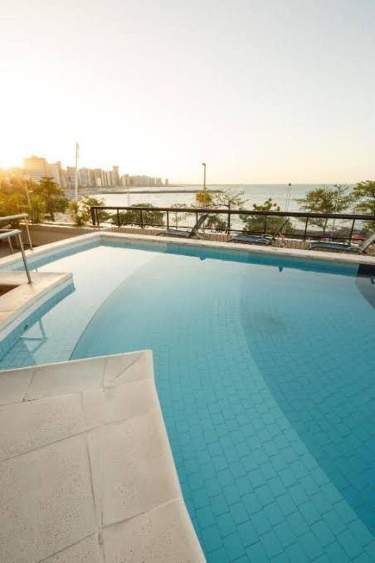 Flat Particular Em Blue Tree Towers Beira Mar Fortaleza Esterno foto