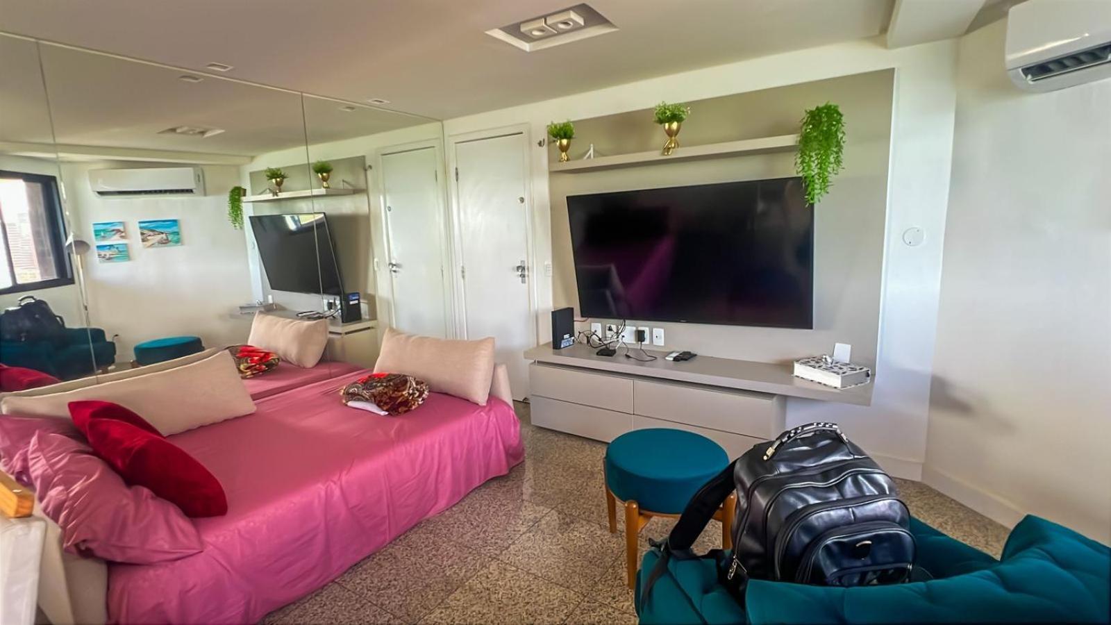 Flat Particular Em Blue Tree Towers Beira Mar Fortaleza Esterno foto