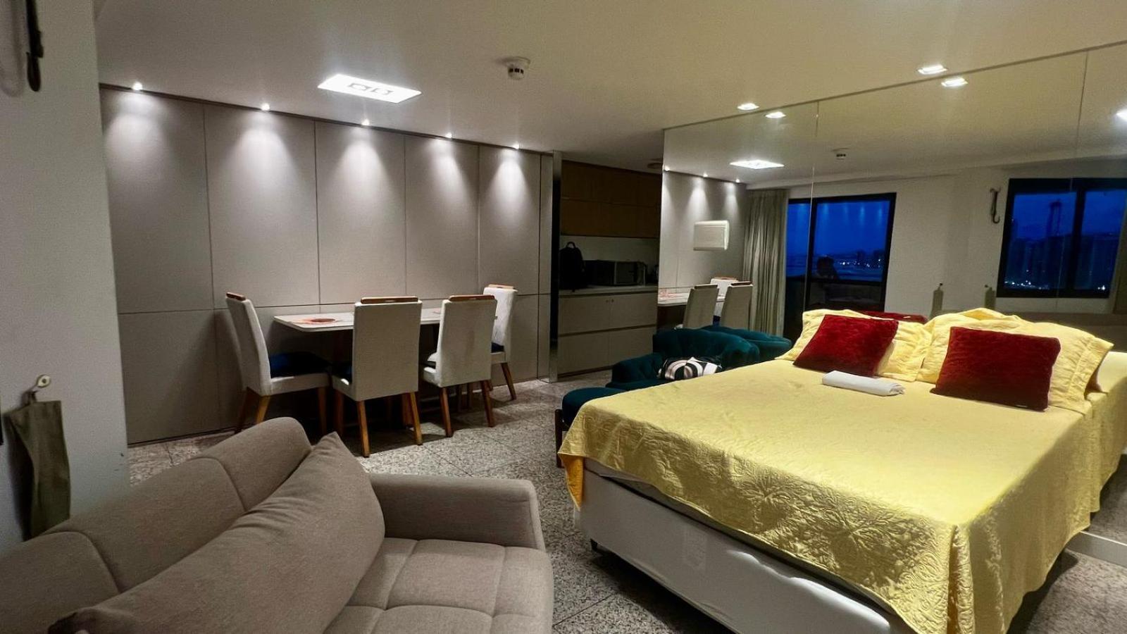 Flat Particular Em Blue Tree Towers Beira Mar Fortaleza Esterno foto
